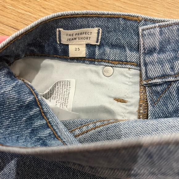 Madewell The Perfect Jean Short - Picture 3 of 3